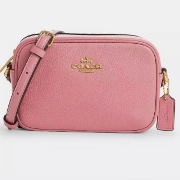 Coach NWT JAMIE  Pink Leather Women's Bag - Picture 4 of 12
